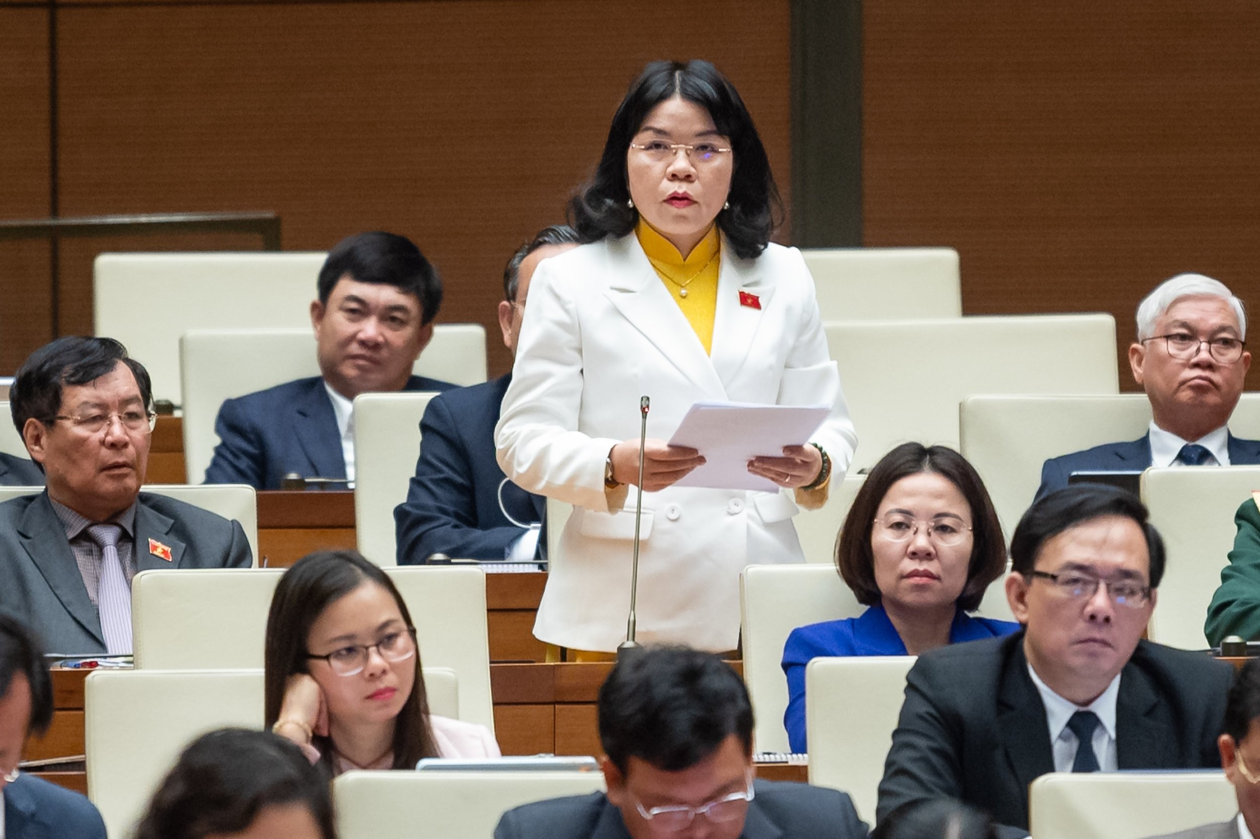 Đại biểu Quốc hội còn băn khoăn về Dự án Luật Đất đai (sửa đổi) Đại biểu Quốc hội còn băn khoăn về Dự án Luật Đất đai (sửa đổi)