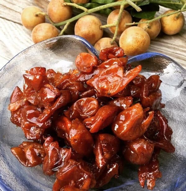 Ngoài ăn trực tiếp, Hồng bì còn để làm mứt. Ảnh minh họa Ngoài ăn trực tiếp, Hồng bì còn để làm mứt. Ảnh minh họa