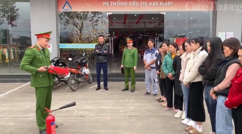 Thanh Hóa: Trang bị kỹ năng về phòng cháy chữa cháy tại các siêu thị, trung tâm thương mại Thanh Hóa: Trang bị kỹ năng về phòng cháy chữa cháy tại các siêu thị, trung tâm thương mại
