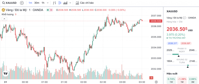 Giá vàng hôm nay 31/1/2024: Vàng Giá vàng hôm nay 31/1/2024: Vàng