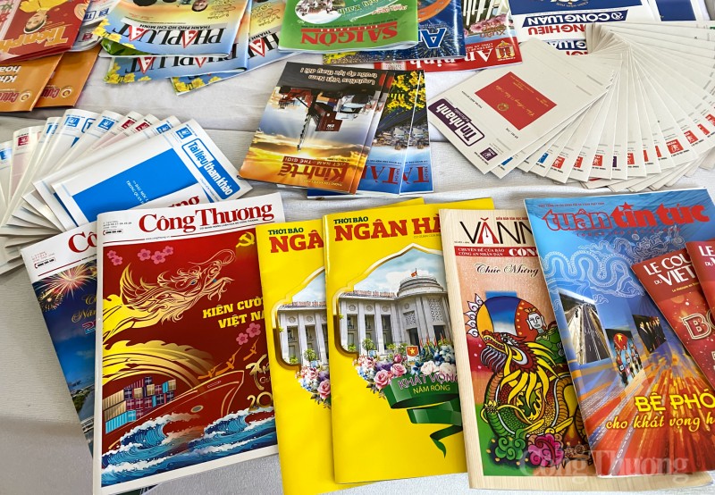 Đà Nẵng: Trưng bày hơn 300 ấn phẩm tại Hội Báo Xuân Giáp Thìn 2024