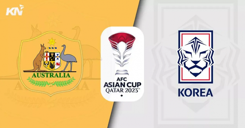 Trận Australia và Hàn Quốc diễn ra lúc 22h30 ngày 02/02 thuộc vòng tứ kết Asian Cup 2023 Trận Australia và Hàn Quốc diễn ra lúc 22h30 ngày 02/02 thuộc vòng tứ kết Asian Cup 2023