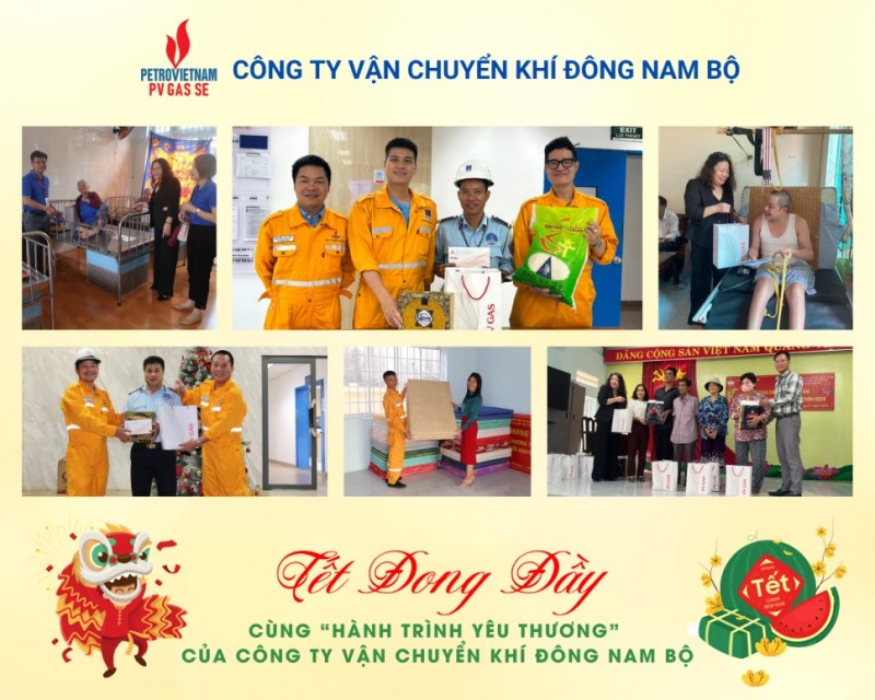 PV GAS SE chung tay tạo nên Tết đong đầy PV GAS SE chung tay tạo nên Tết đong đầy