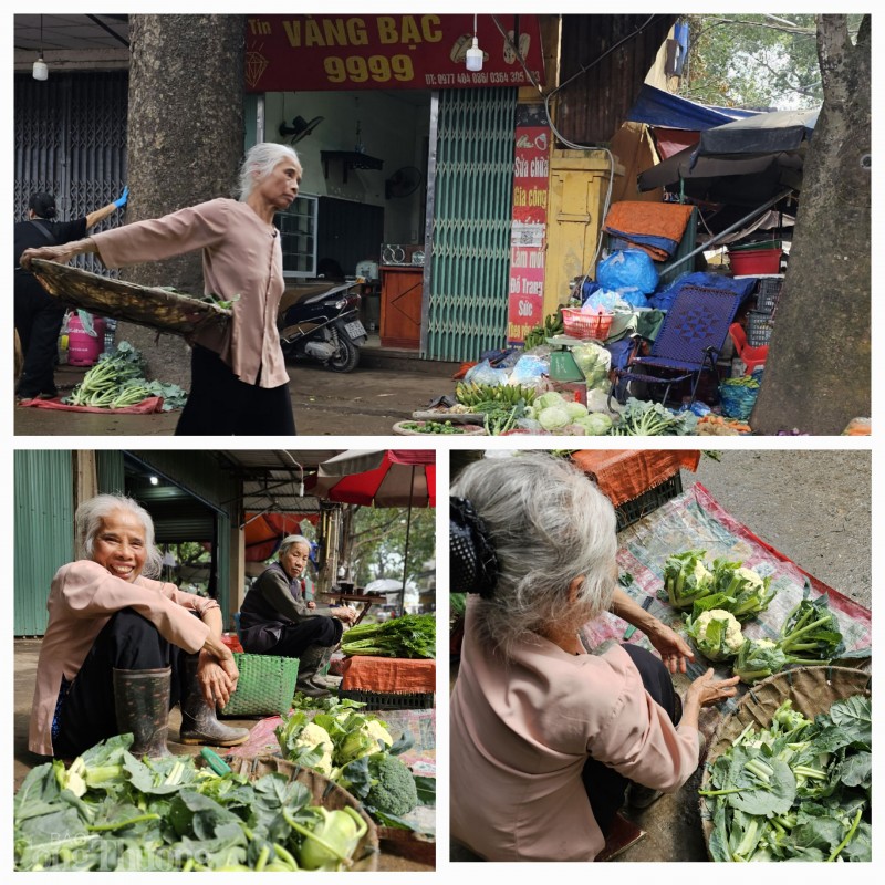 Có một ngôi chợ quê giữa lòng Hà Nội