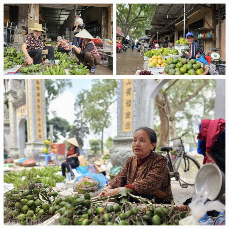 Có một ngôi chợ quê giữa lòng Hà Nội