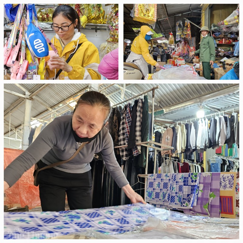 Có một ngôi chợ quê giữa lòng Hà Nội