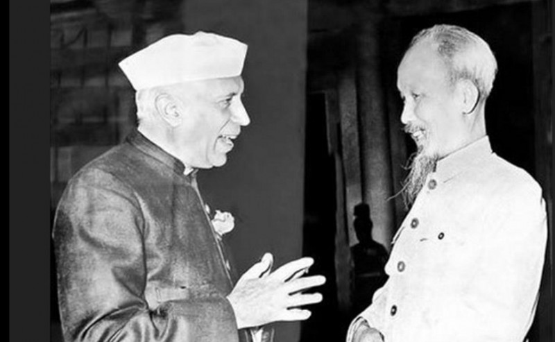 Chủ tịch Hồ Chí Minh và Thủ tướng Ấn Độ Jawaharlal Nehru, hai nhà lãnh đạo đặt nền móng cho quan hệ Việt Nam - Ấn Độ. Ảnh: TTXVN Chủ tịch Hồ Chí Minh và Thủ tướng Ấn Độ Jawaharlal Nehru, hai nhà lãnh đạo đặt nền móng cho quan hệ Việt Nam - Ấn Độ. Ảnh: TTXVN