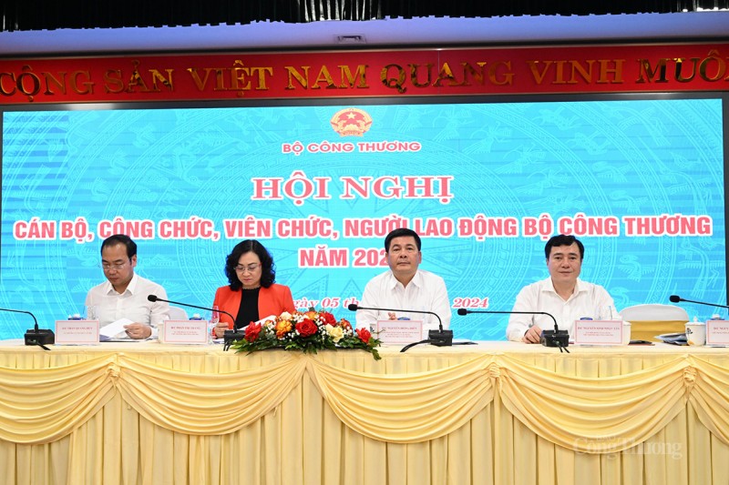 Hội nghị cán bộ, công chức, viên chức, người lao động Bộ Công Thương năm 2024 Hội nghị cán bộ, công chức, viên chức, người lao động Bộ Công Thương năm 2024
