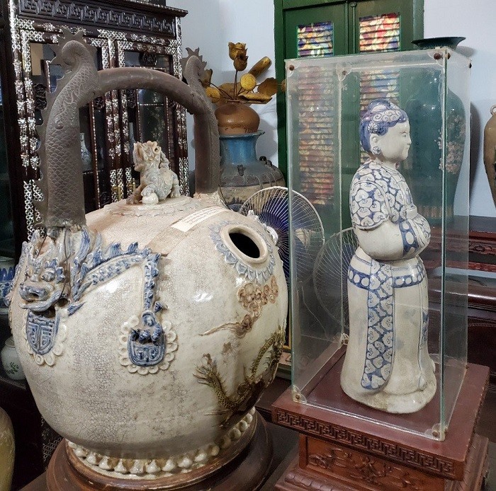 Bình vôi cổ Đông Sơn thế kỷ 18 Bình vôi cổ Đông Sơn thế kỷ 18