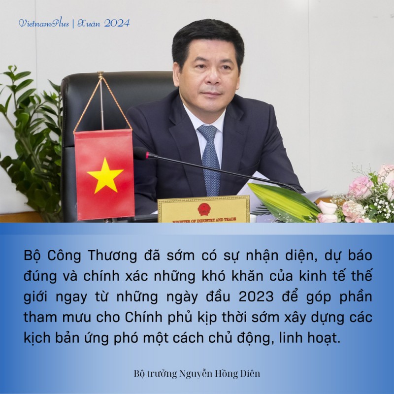 Bộ trưởng Nguyễn Hồng Diên: Chung sức ‘vượt bão’ đưa nền kinh tế về đích Bộ trưởng Nguyễn Hồng Diên: Chung sức ‘vượt bão’ đưa nền kinh tế về đích