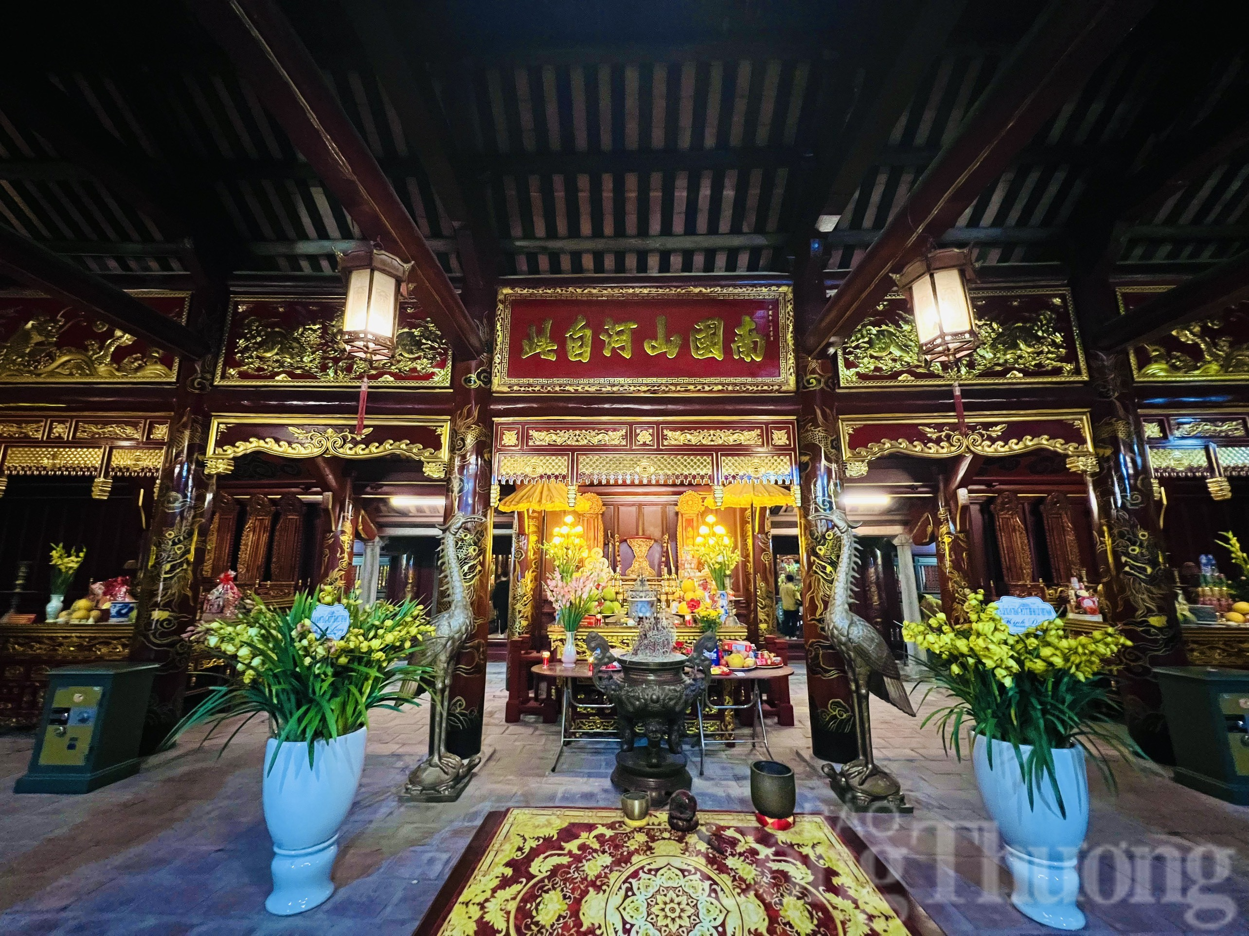 Đầu xuân, ghé thăm ngôi đền cổ thờ 27 vị vua thời Hậu Lê