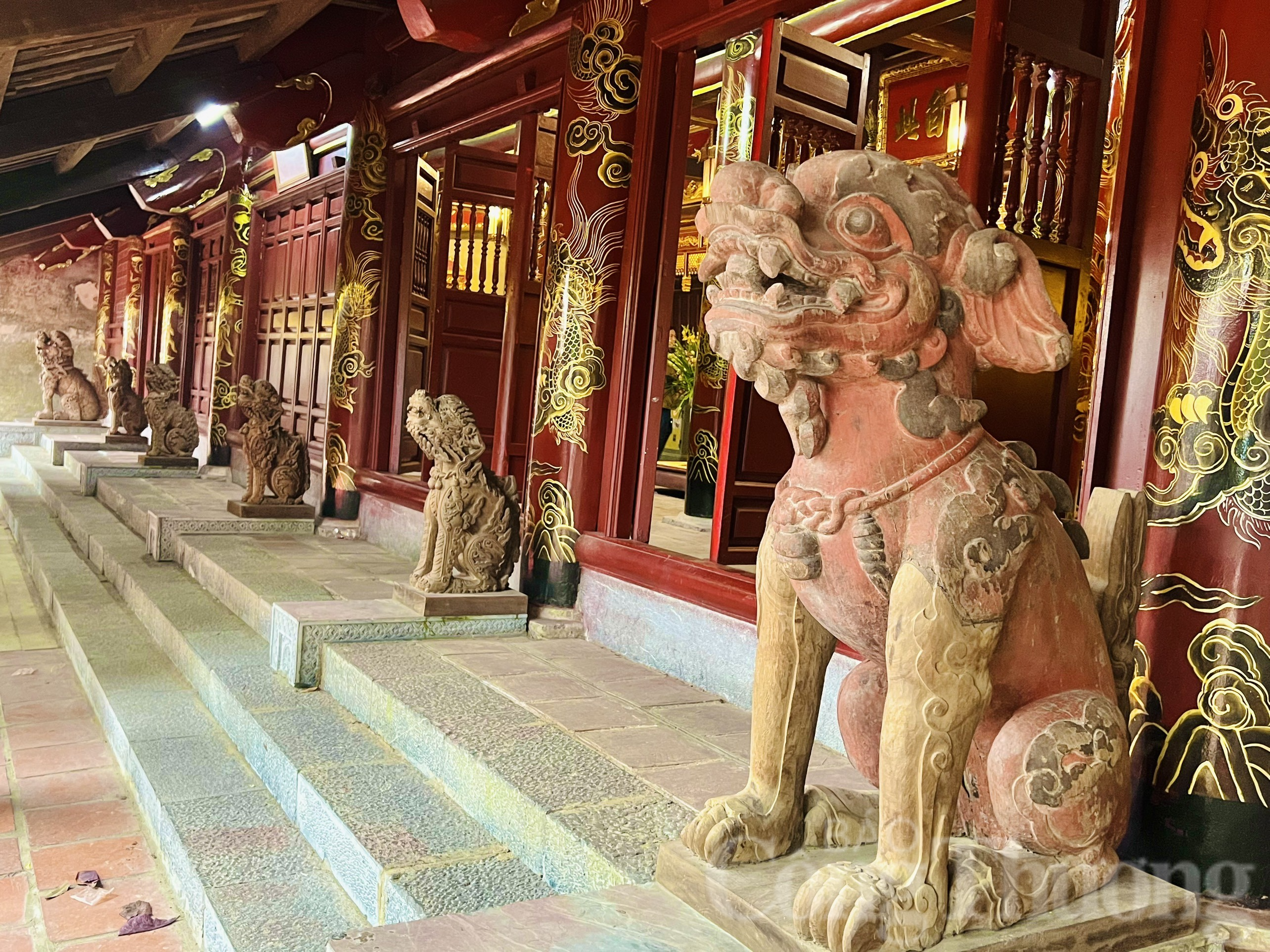 Đầu xuân, ghé thăm ngôi đền cổ thờ 27 vị vua thời Hậu Lê