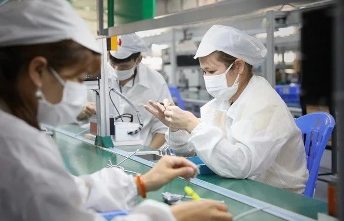 ần 5.500 lao động ở Bắc Giang làm việc xuyên Tết. Ảnh: Nam Khánh. ần 5.500 lao động ở Bắc Giang làm việc xuyên Tết. Ảnh: Nam Khánh.