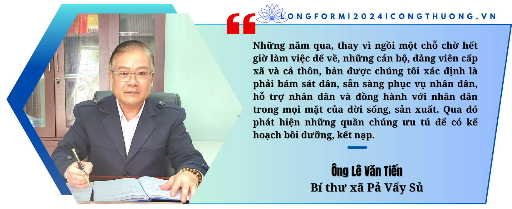 Longform | Bài 2: Phát huy vai trò tiên phong, nêu gương của người đứng đầu