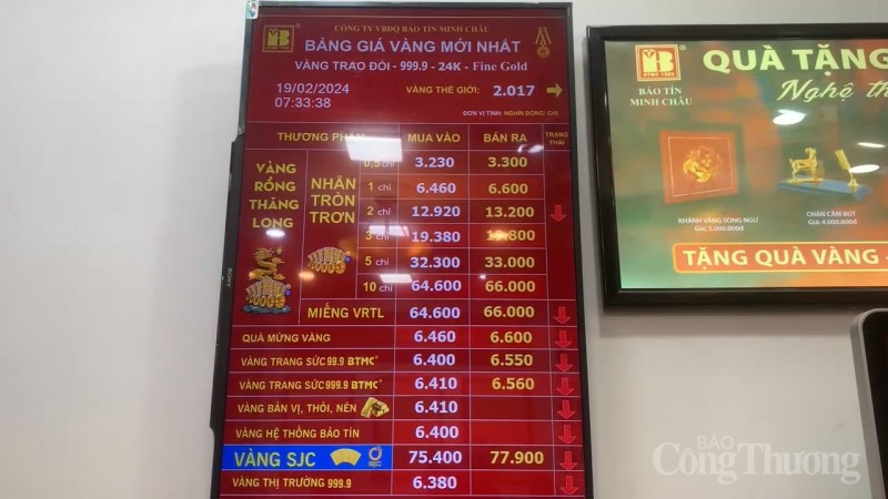 Chùm ảnh: Vàng nhẫn tròn trơn "lên ngôi" trong ngày Thần Tài 2024 Chùm ảnh: Vàng nhẫn tròn trơn "lên ngôi" trong ngày Thần Tài 2024