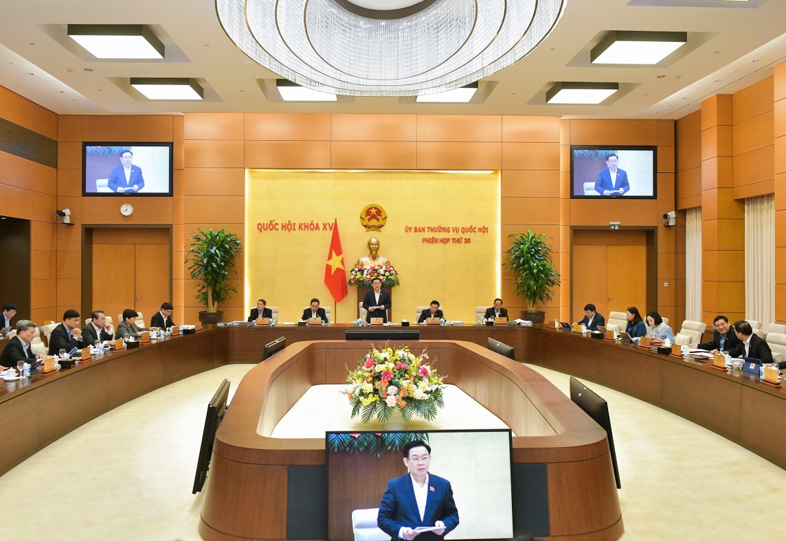 Phiên họp thứ 30 của Ủy ban Thường vụ Quốc hội Phiên họp thứ 30 của Ủy ban Thường vụ Quốc hội