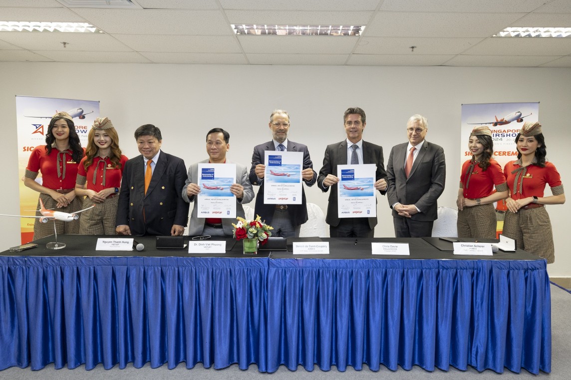 Vietjet đặt mua 20 máy bay A330neo Vietjet đặt mua 20 máy bay A330neo