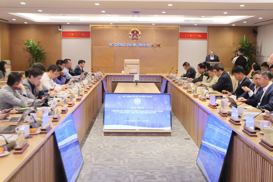 Hội nghị Công bố Quy hoạch hạ tầng thông tin và truyền thông Thời kỳ 2021-2030, tầm nhìn đến năm 2050 Hội nghị Công bố Quy hoạch hạ tầng thông tin và truyền thông Thời kỳ 2021-2030, tầm nhìn đến năm 2050