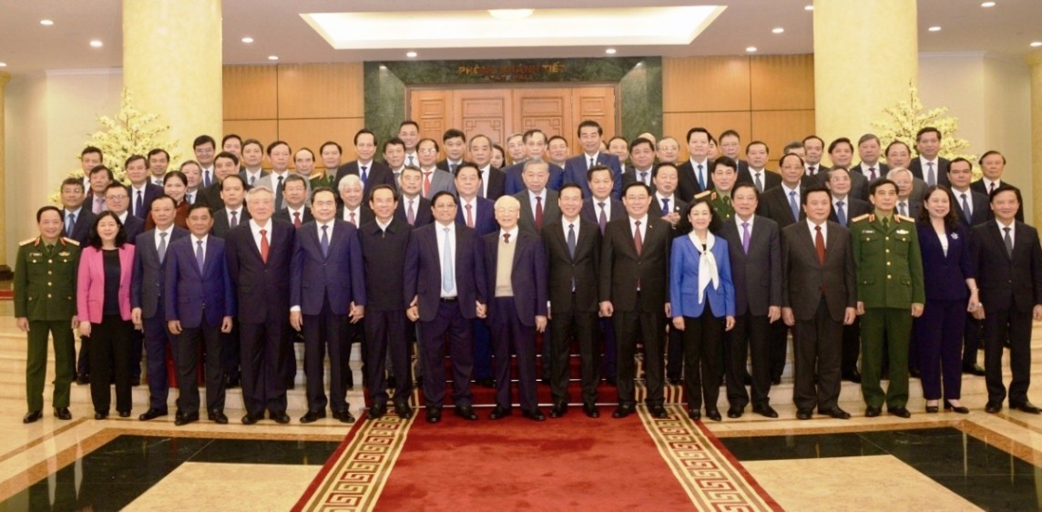 Tổng Bí thư Nguyễn Phú Trọng chủ trì họp Tiểu ban Văn kiện Đại hội XIV của Đảng Tổng Bí thư Nguyễn Phú Trọng chủ trì họp Tiểu ban Văn kiện Đại hội XIV của Đảng