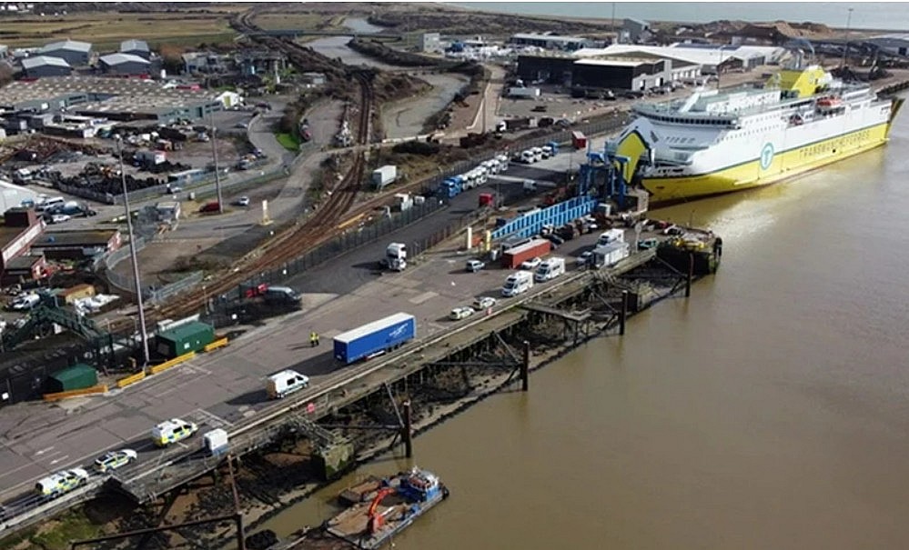 Cảng Newhaven ở quận Lewes, hạt East Sussex. (Ảnh minh họa. Nguồn: PA) Cảng Newhaven ở quận Lewes, hạt East Sussex. (Ảnh minh họa. Nguồn: PA)