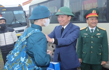 Thanh Hóa: 3.655 công dân hăng hái lên đường nhập ngũ vào quân đội