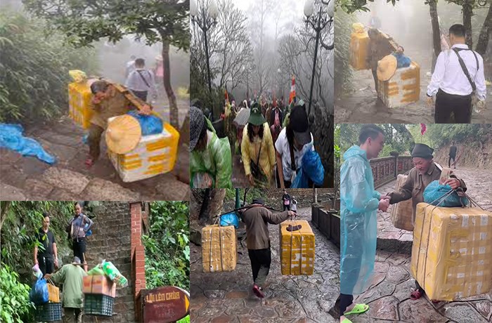 Đừng cò kè trả giá chai nước trên đỉnh Yên Tử Đừng cò kè trả giá chai nước trên đỉnh Yên Tử