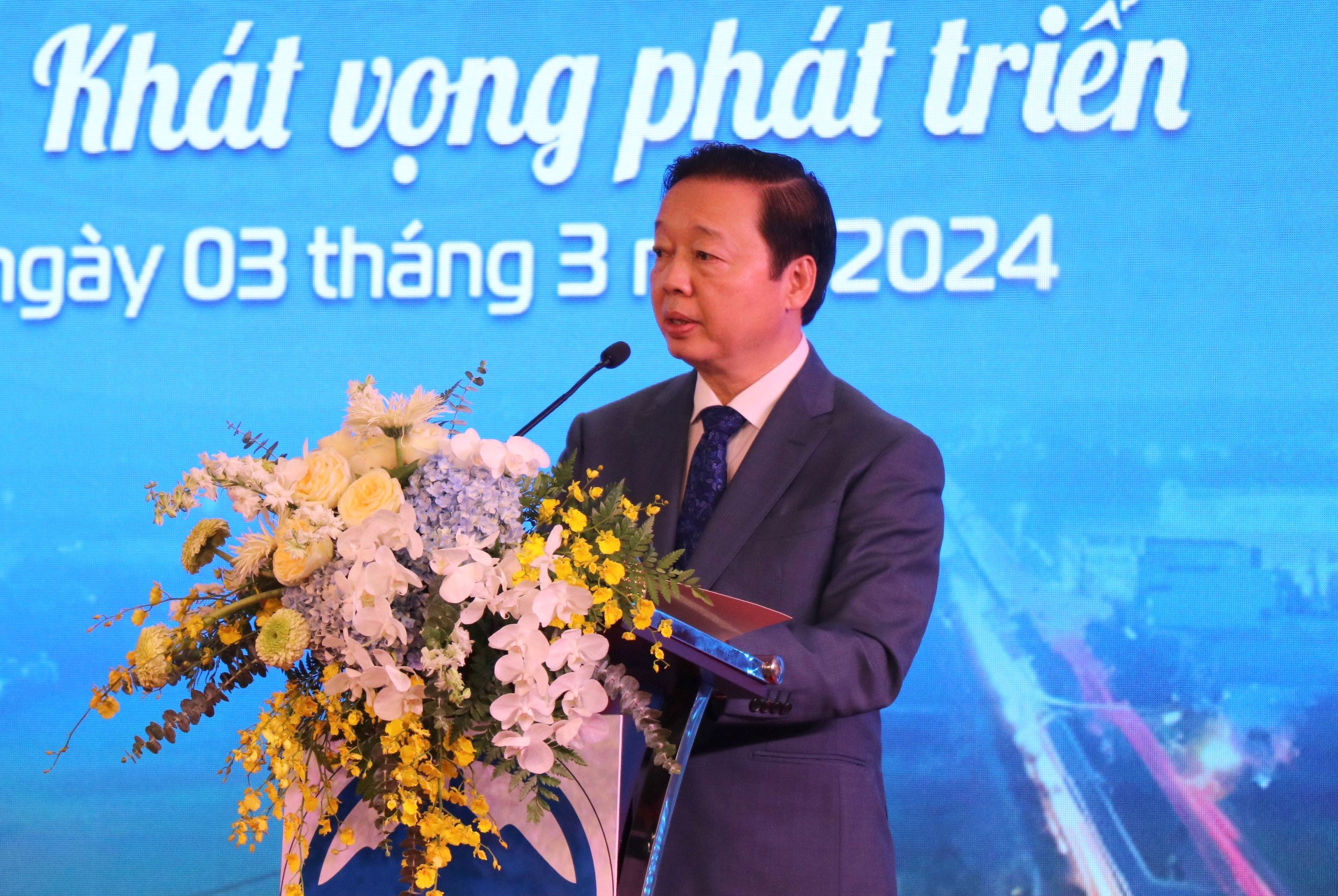 Phó Thủ tướng Trần Hồng Hà phát biểu. Ảnh: T.X Phó Thủ tướng Trần Hồng Hà phát biểu. Ảnh: T.X