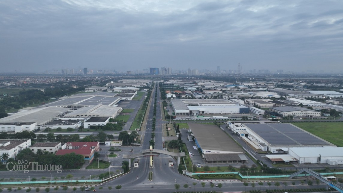 Một khu công nghiệp tại huyện Đông Anh Một khu công nghiệp tại huyện Đông Anh