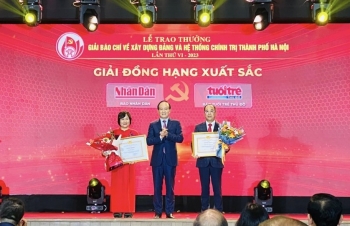 Hà Nội trao Giải Báo chí về xây dựng Đảng lần thứ VI - năm 2023