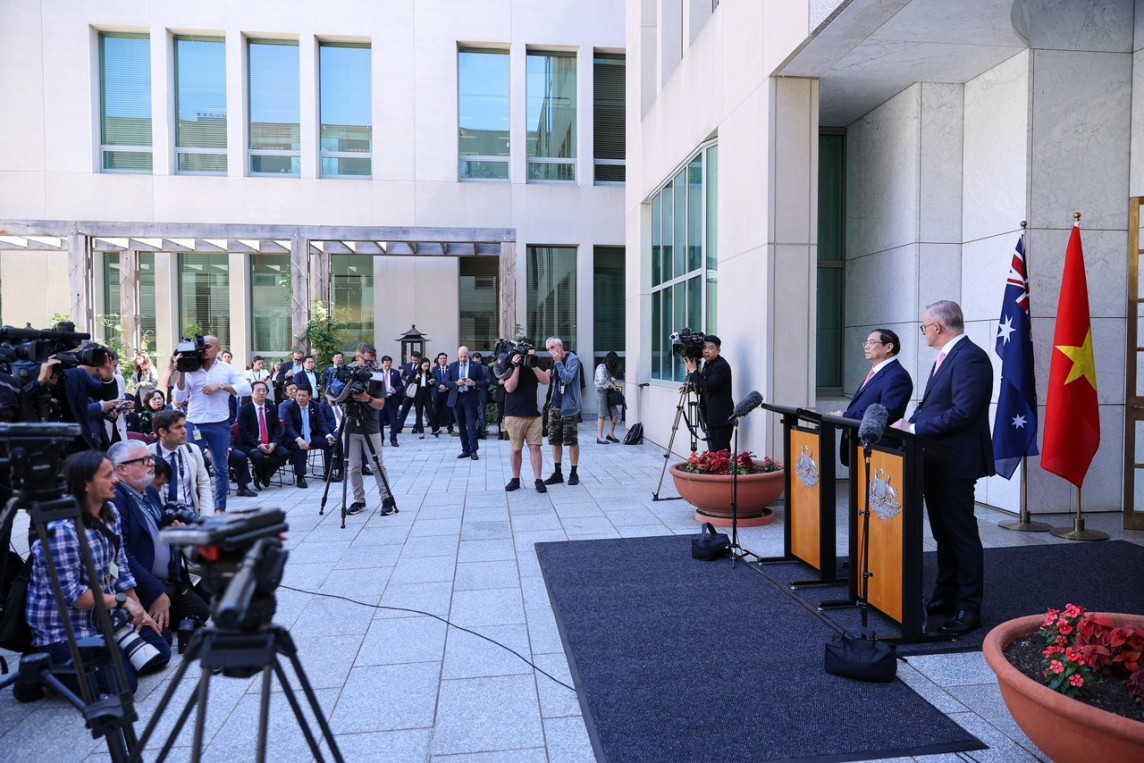 Việt Nam - Australia thúc đẩy hợp tác trong lĩnh vực năng lượng, khoáng sản Việt Nam - Australia thúc đẩy hợp tác trong lĩnh vực năng lượng, khoáng sản