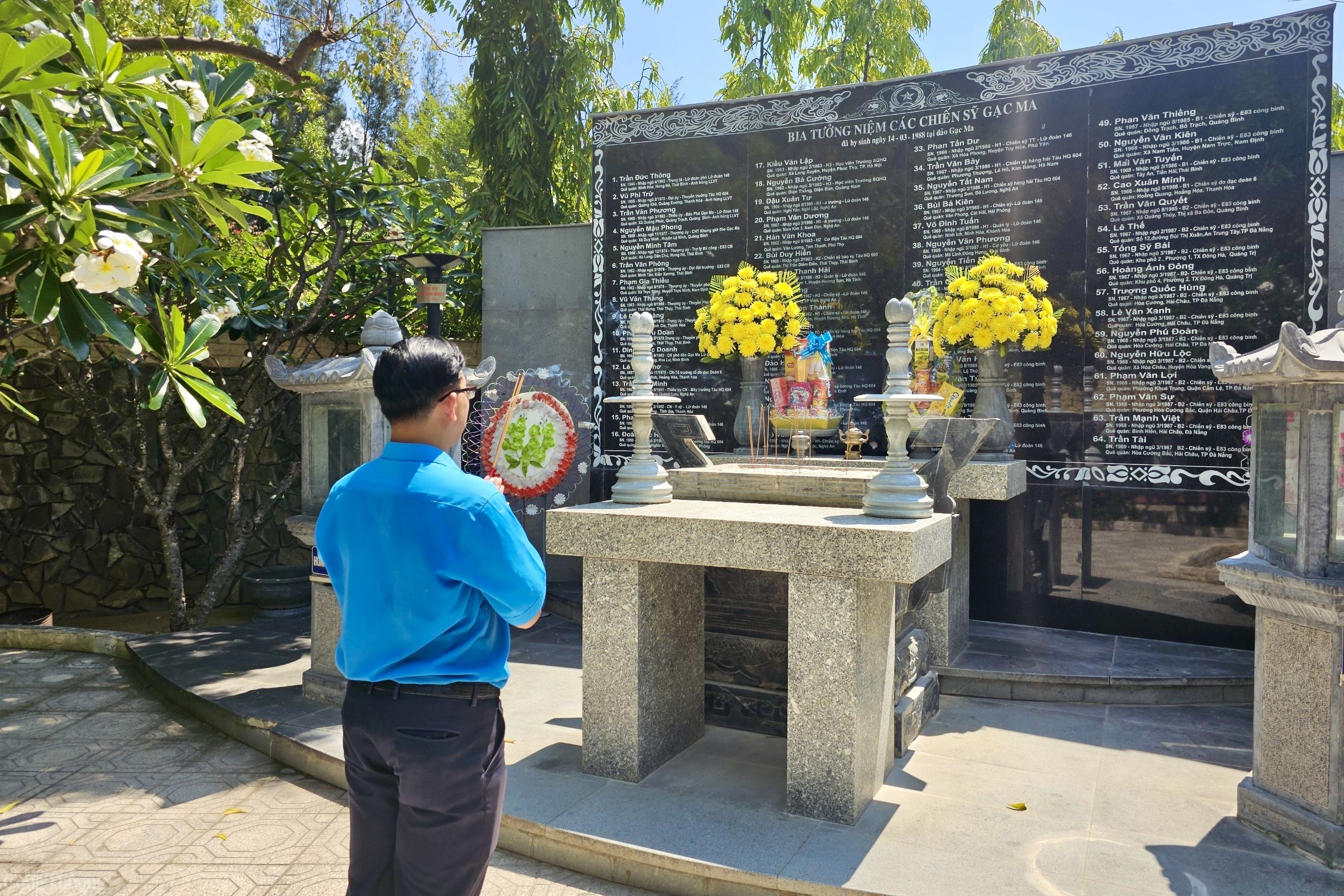 Nơi lưu giữ những hình ảnh, kỷ vật của 64 chiến sĩ Gạc Ma Nơi lưu giữ những hình ảnh, kỷ vật của 64 chiến sĩ Gạc Ma