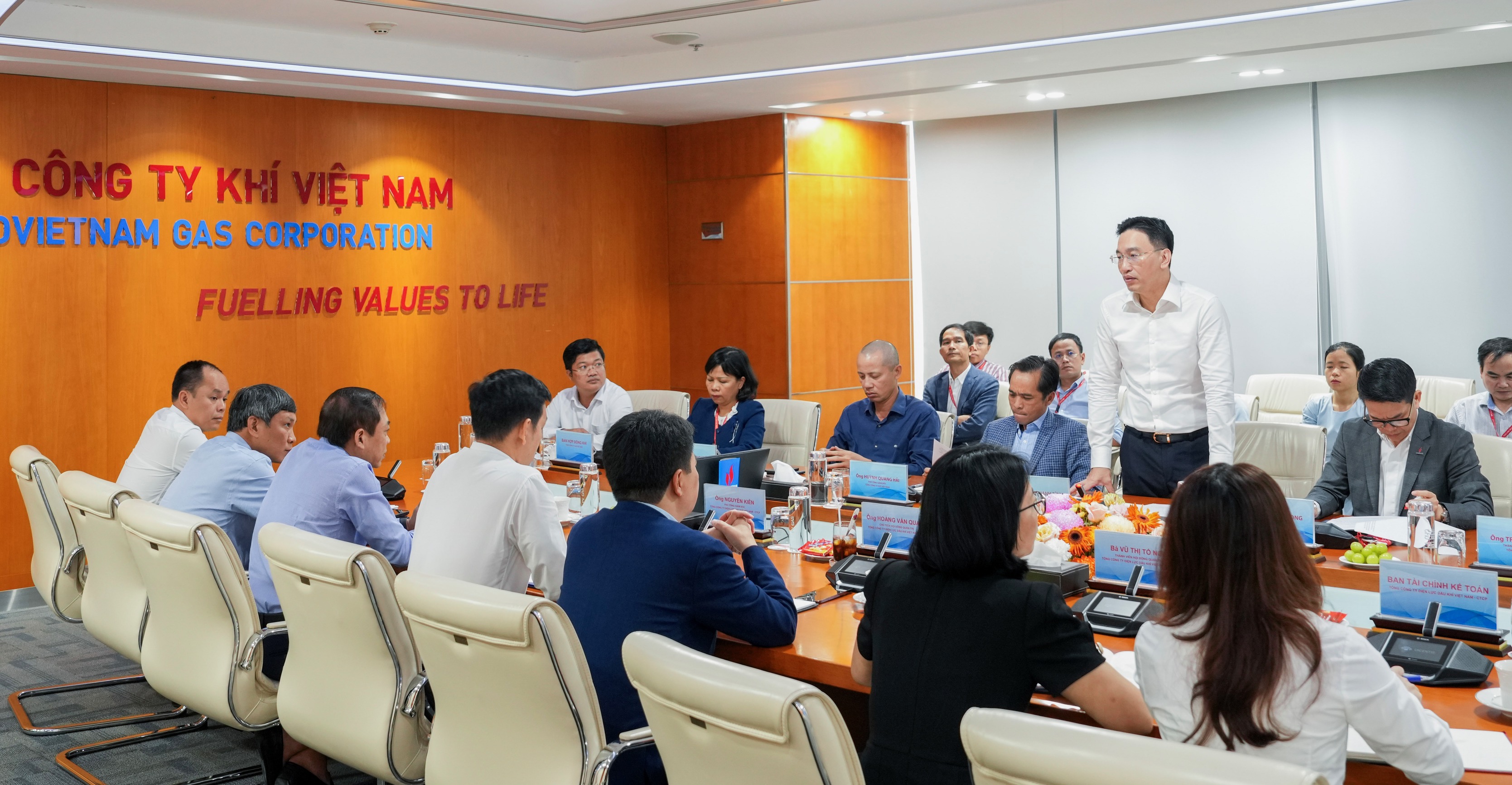 PV GAS làm việc với PV Power, thúc đẩy trao đổi, hợp tác phát triển