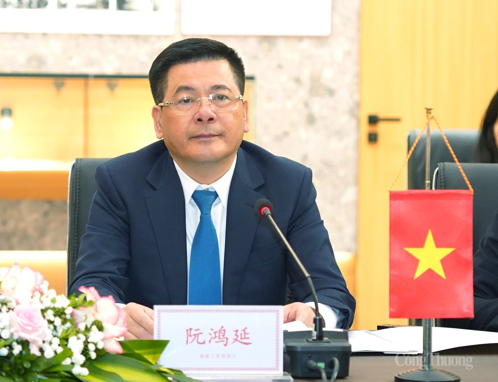 Bộ trưởng tiếp Trung Quốc