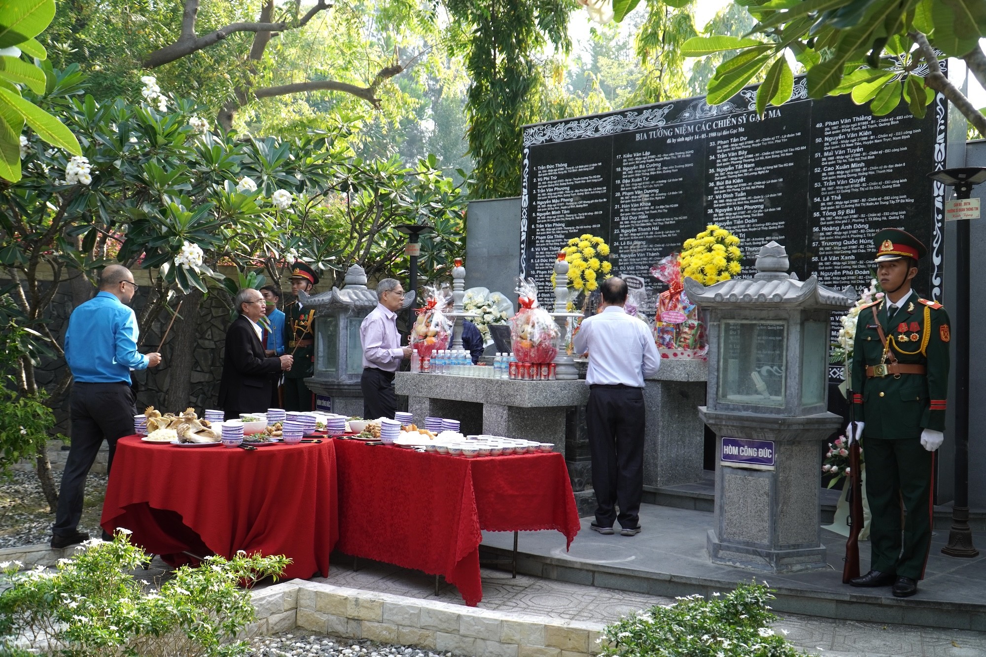 Lễ tưởng niệm 36 năm sự kiện Gạc Ma Lễ tưởng niệm 36 năm sự kiện Gạc Ma