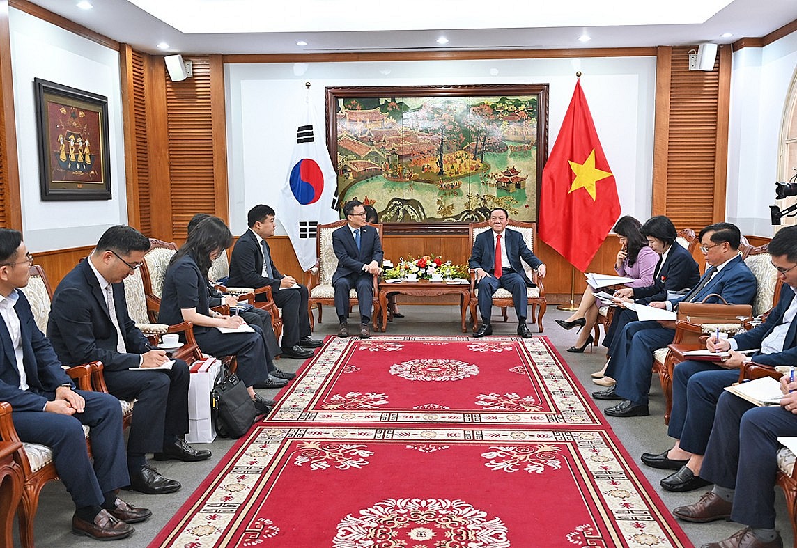 Toàn cảnh buổi tiếp (Ảnh: TITC) Toàn cảnh buổi tiếp (Ảnh: TITC)