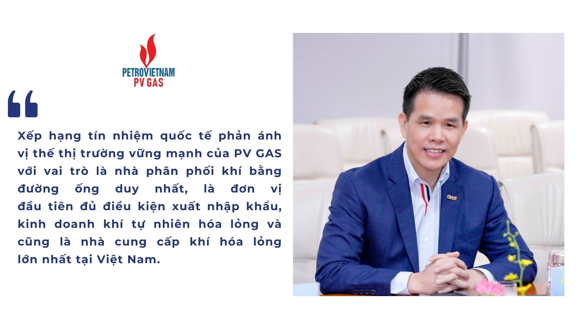 PV GAS duy trì xếp hạng tín nhiệm ở mức BB+: Triển vọng “Ổn định” PV GAS duy trì xếp hạng tín nhiệm ở mức BB+: Triển vọng “Ổn định”