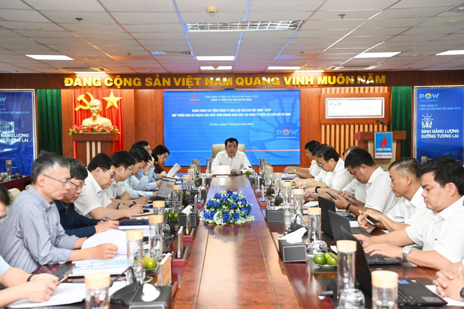 Tổng Giám đốc PV Power làm việc với các đơn vị điện lực Dầu khí phía Nam Tổng Giám đốc PV Power làm việc với các đơn vị điện lực Dầu khí phía Nam