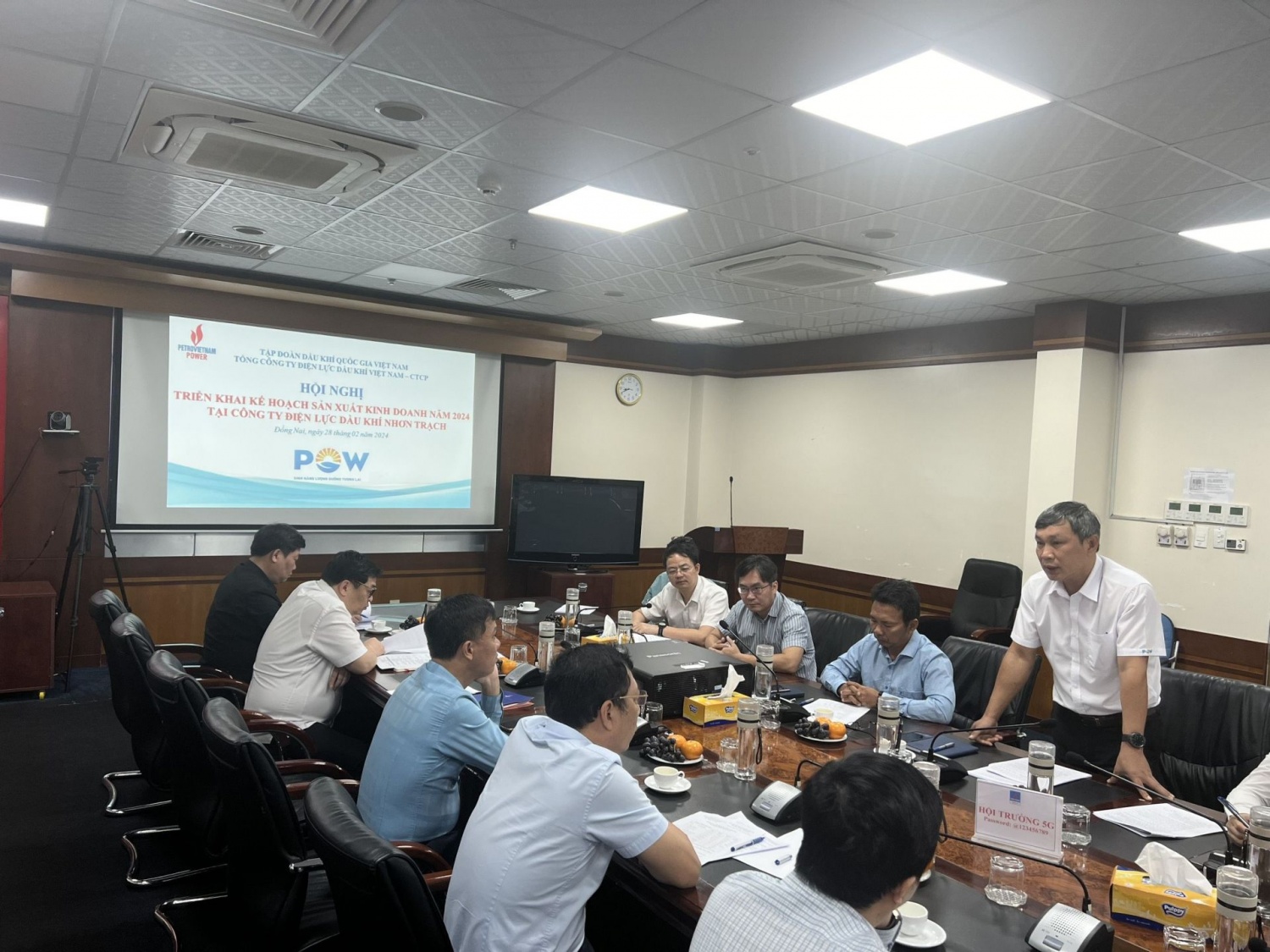 Tổng Giám đốc PV Power làm việc với các đơn vị điện lực Dầu khí phía Nam Tổng Giám đốc PV Power làm việc với các đơn vị điện lực Dầu khí phía Nam