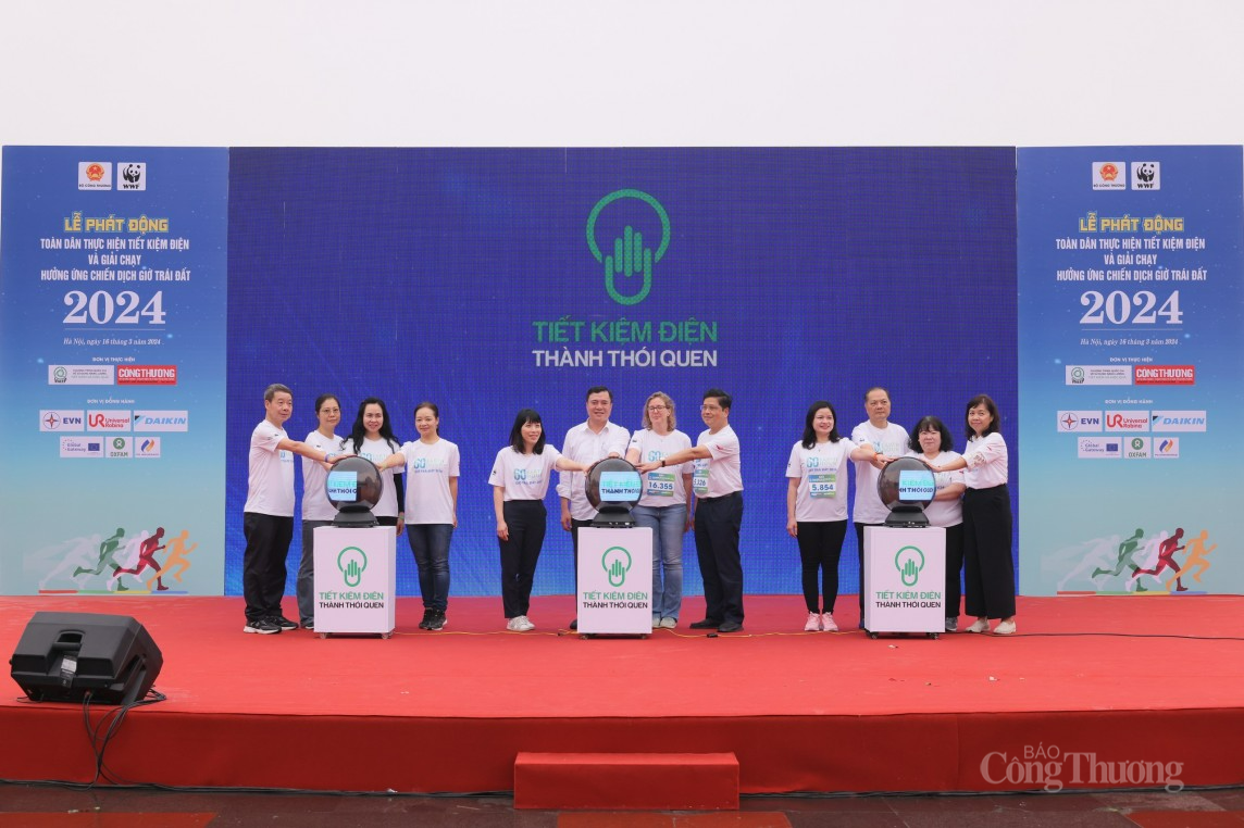 Chạy hưởng ứng Giờ Trái đất năm 2024 cùng chung tay “Tiết kiệm điện” Chạy hưởng ứng Giờ Trái đất năm 2024 cùng chung tay “Tiết kiệm điện”