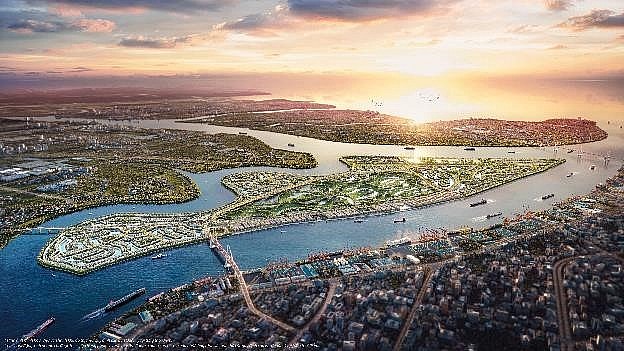 Địa thế vượng khí của Thành phố Đảo Hoàng Gia Địa thế vượng khí của Thành phố Đảo Hoàng Gia