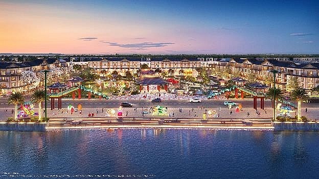 Địa thế vượng khí của Thành phố Đảo Hoàng Gia Địa thế vượng khí của Thành phố Đảo Hoàng Gia