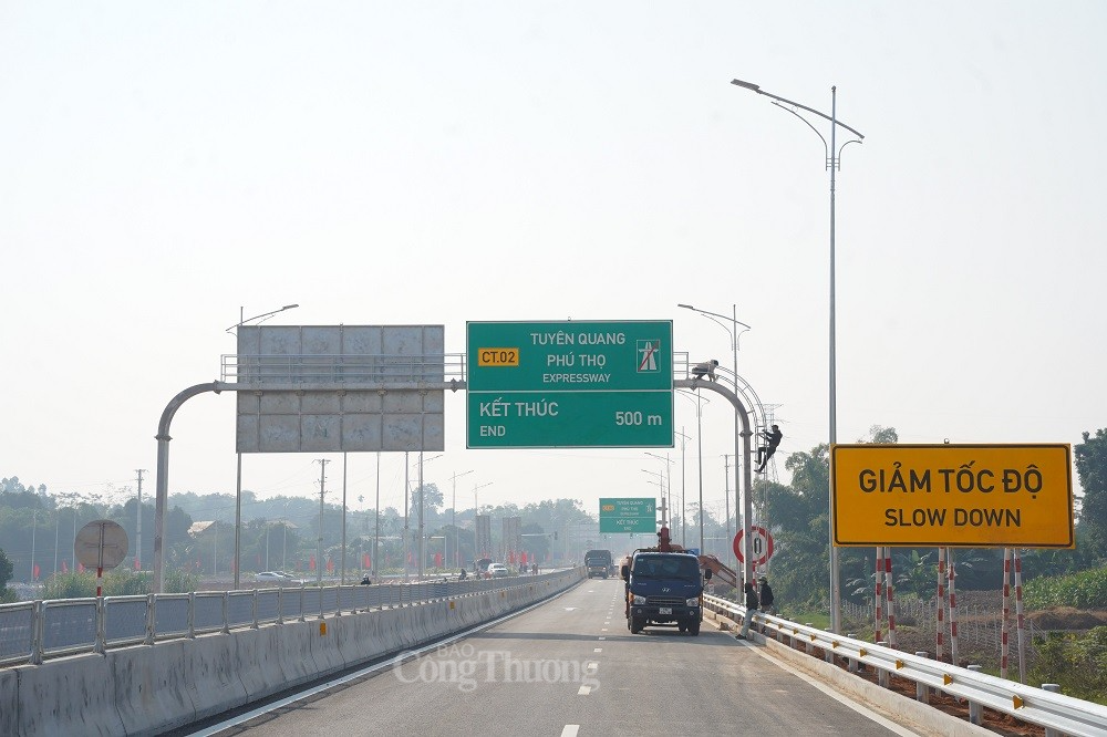 Nâng cấp đường Hồ Chí Minh kết nối với cao tốc Tuyên Quang - Phú Thọ Nâng cấp đường Hồ Chí Minh kết nối với cao tốc Tuyên Quang - Phú Thọ