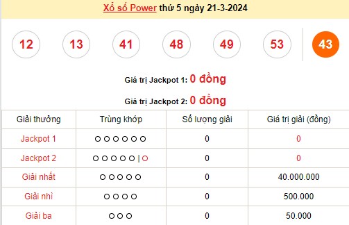 Vietlott 21/3, kết quả xổ số Vietlott hôm nay ngày 21/3/2024, Vietlott Power 6/55 21/3 Vietlott 21/3, kết quả xổ số Vietlott hôm nay ngày 21/3/2024, Vietlott Power 6/55 21/3