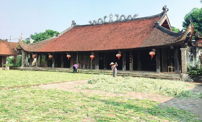 Đại bái đình Phú Xuyên. Ảnh HNM Đại bái đình Phú Xuyên. Ảnh HNM