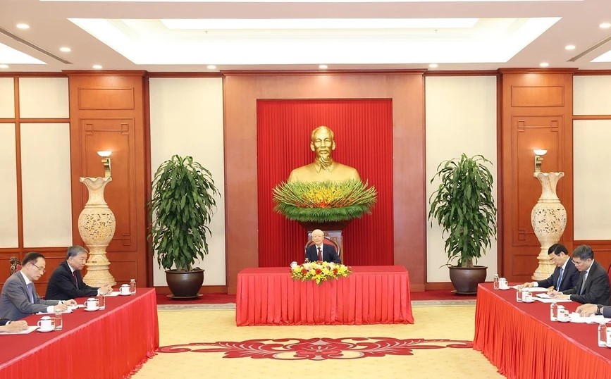 Tổng Bí thư Nguyễn Phú Trọng điện đàm cấp cao với Tổng thống Nga Vladimir Putin- Ảnh 5. Tổng Bí thư Nguyễn Phú Trọng điện đàm cấp cao với Tổng thống Nga Vladimir Putin- Ảnh 5.