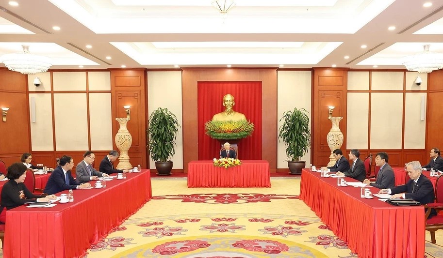 Tổng Bí thư Nguyễn Phú Trọng điện đàm cấp cao với Tổng thống Nga Vladimir Putin- Ảnh 6. Tổng Bí thư Nguyễn Phú Trọng điện đàm cấp cao với Tổng thống Nga Vladimir Putin- Ảnh 6.