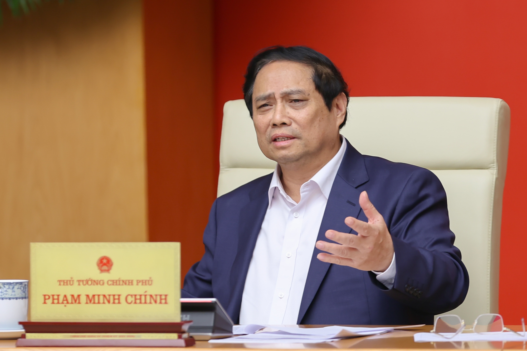 Thủ tướng Phạm Minh Chính chủ trì phiên họp Tiểu ban Kinh tế - xã hội Đại hội XIV của Đảng- Ảnh 4. Thủ tướng Phạm Minh Chính chủ trì phiên họp Tiểu ban Kinh tế - xã hội Đại hội XIV của Đảng- Ảnh 4.