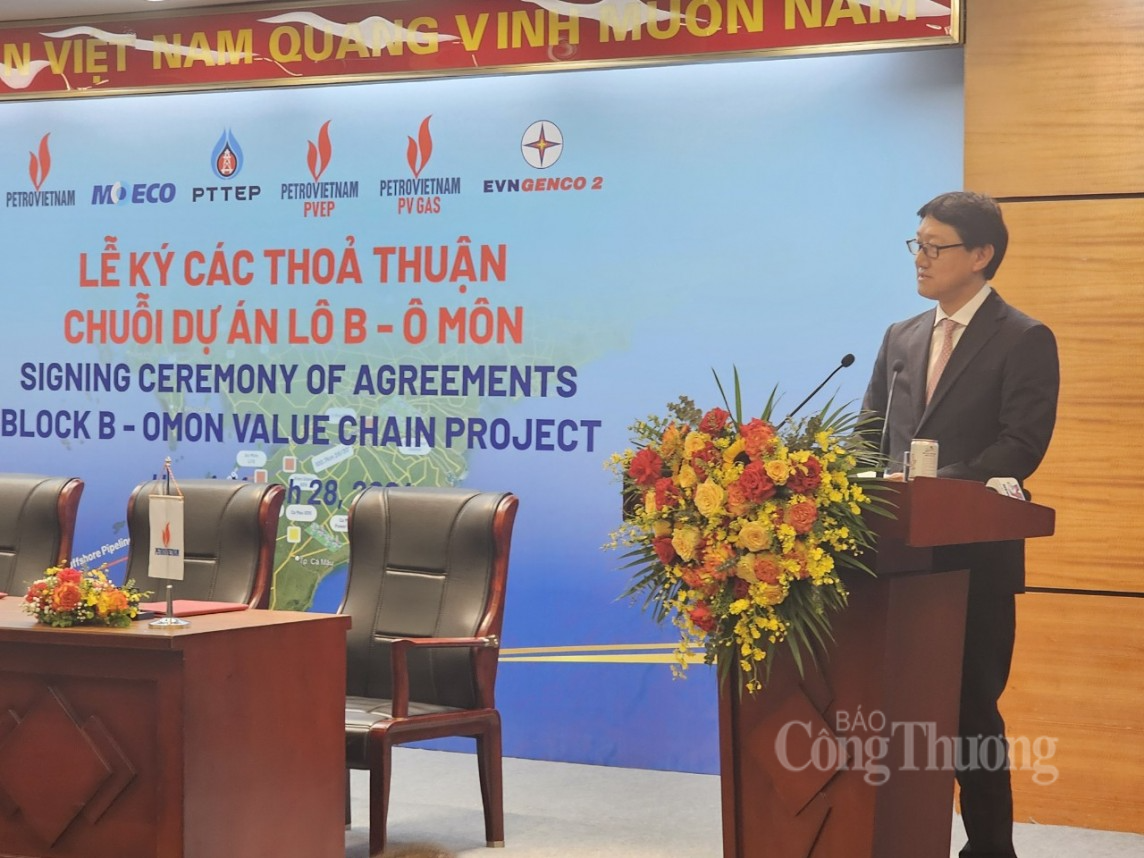 Petrovietnam thực hiện ký kết các thỏa thuận thương mại cho chuỗi dự án Lô B - Ô Môn Petrovietnam thực hiện ký kết các thỏa thuận thương mại cho chuỗi dự án Lô B - Ô Môn