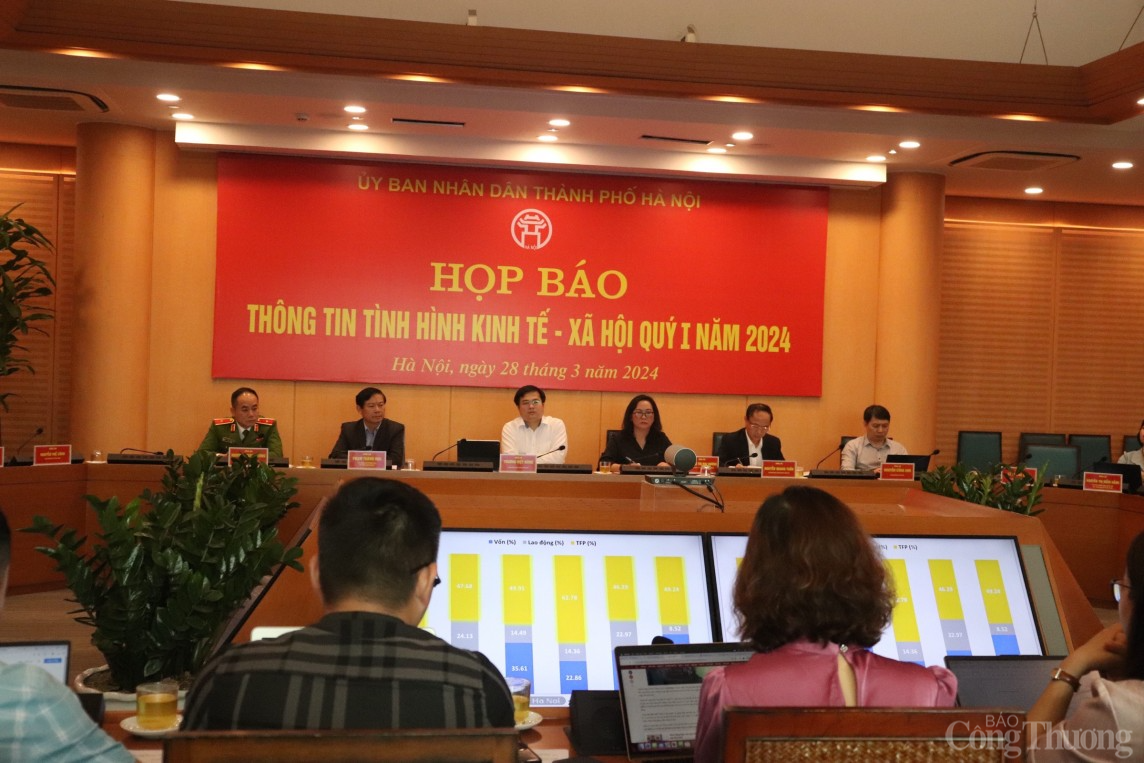 Hà Nội: Nhiều điểm sáng về kinh tế trong quý I/2024 Hà Nội: Nhiều điểm sáng về kinh tế trong quý I/2024