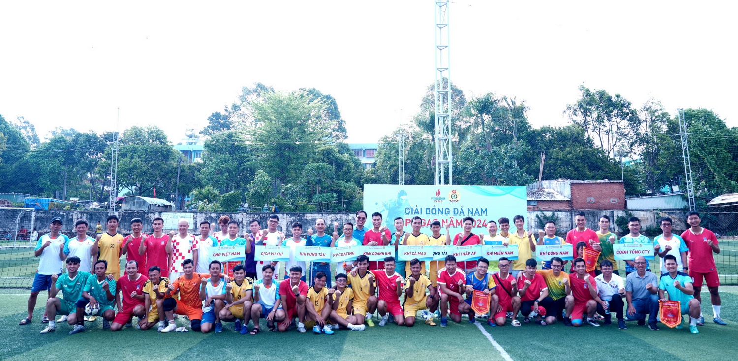 H3. Khai mạc giải Bóng đá nam PV GAS 2024